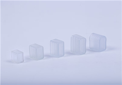End cap for AC LED Strip Light Semi-transparent or customized PVC end cap