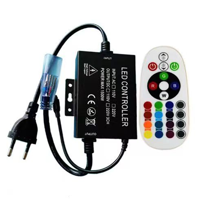 AC230V RGB Controller Smart APP or IR Remote Control Colorful Intelligent Controller